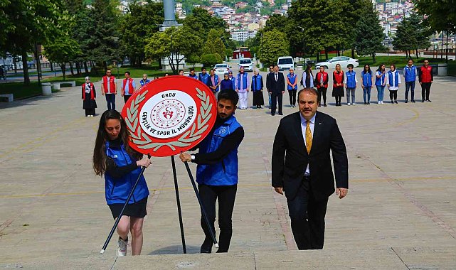 Ordu'da Gençlik Haftası kutlamaları başladı