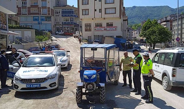 Ordu&#039;da tarım araçları denetlendi