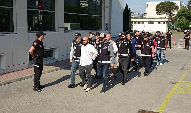 Ordu'daki 'Müsilaj Operasyonu'nda 8 şüpheli adliyeye sevk edildi