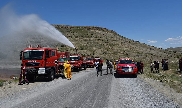 Orman yangınlarına müdahale için eğitime önem