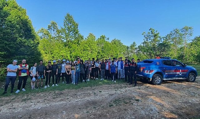 Ormanlık alanda kaybolan üniversiteliler bulundu