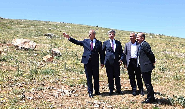 OSB müteşebbis heyeti saha incelemesinde