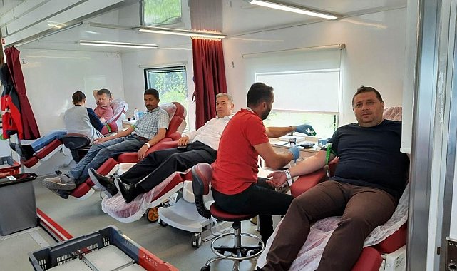 Osmancık'ta kan bağış kampanyası düzenlendi