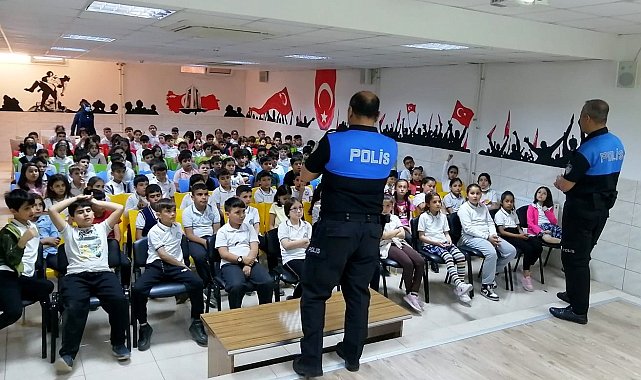 Osmaniye&#039;de öğrencilere güvenlik eğitimi