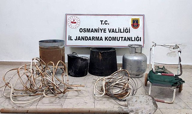 Osmaniye'de yayla evinden hırsızlık yapan şüpheli yakalandı