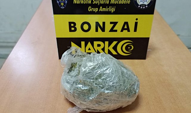 Otobüste uyuşturucuyla yakalanan yolcu tutuklandı