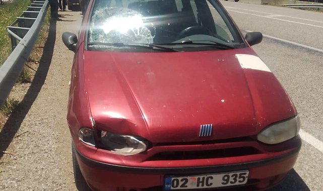 Otomobilin çarptığı yaya ağır yaralandı