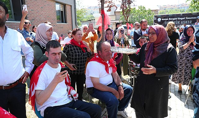 Özel bireylerin asker eğlencesi hayali gerçek oldu