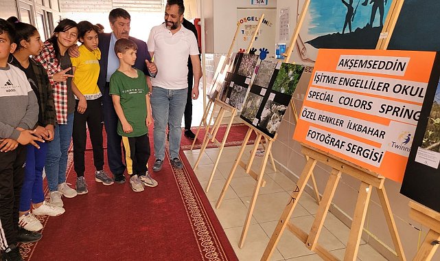 Özel çocuklardan fotoğraf sergisi