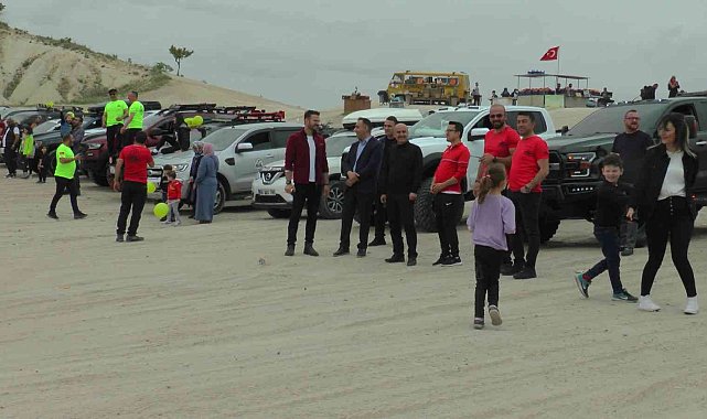 Özel öğrenciler Kapadokya'yı Off Road araçlarıyla gezdi