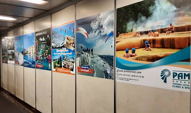 Pamukkale&#039;nin termal otelleri yolcu trafiğinin en yoğun olduğu yaz aylarında tanıtıyor