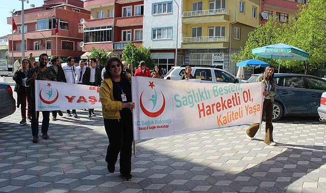 "Herkes İçin Yaşam Boyu Spor" yürüyüşü