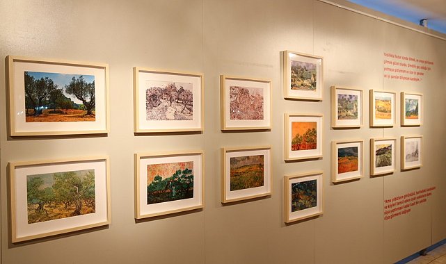 "Vıncent Van Gogh İle Birlikte Zeytin Ağaçları Gölgesinde" AKSM'de