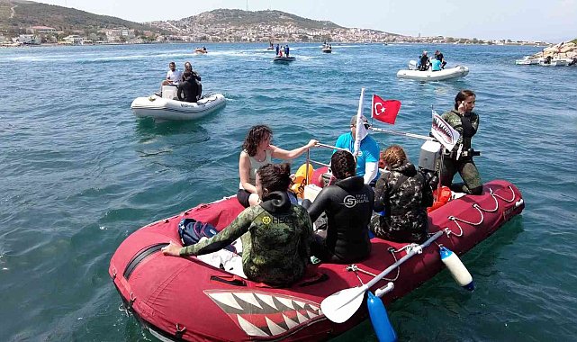 "Zıpkınla Balık Avı Şampiyonası" heyecanlı geçti