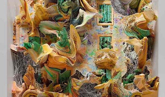 Refik Anadol'un "Casa Batllo: Yaşayan Mimari" adlı NFT eseri açık artırmada 1,38 milyon dolara satıldı