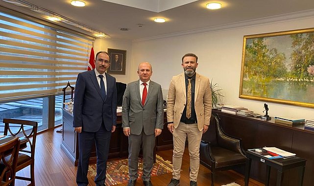 Rektör Beydemir'den Dışişleri Bakanlığına ziyaret