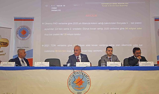 Rektör Çomaklı, ortak arıcılık araştırmaları çalıştayına katıldı