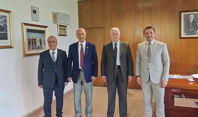 Rektör Çomaklı, Sıtkı Alp ile bir araya geldi