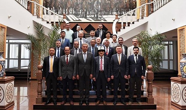 Rektör Kazım Uysal'dan Kırgızistan'ın Manas Üniversitesine ziyaret