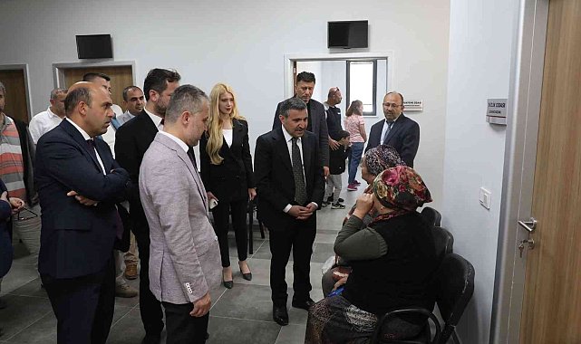 Sağlık yatırımları yerinde incelendi