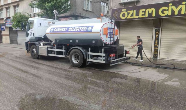 Şahinbey Belediyesi bayramda da görev başındaydı