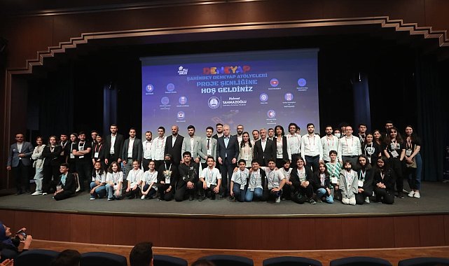 Şahinbeyli öğrencilerin projeleri yarıştı.