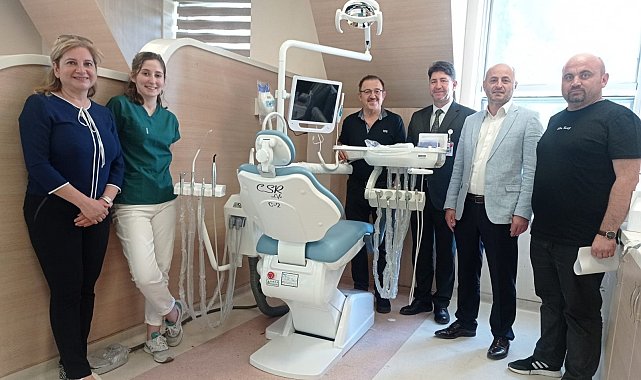 Salihli Ağız ve Diş Sağlığı Merkezine ekipman desteği
