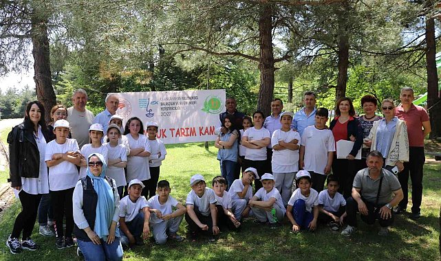 Samsun'da Lider Çocuk Tarım Kampı yapıldı