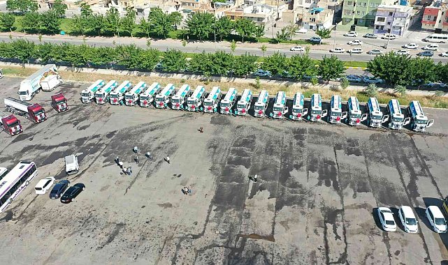 Şanlıurfa'da araç filosunu güçlendirdi