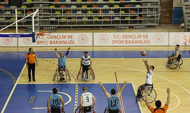 Şanlıurfa&#039;da Engelli Basketbol Takımının pota farkı