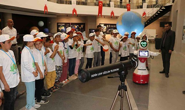 Şanlıurfa'da öğrencileri bilimle tanışıyor