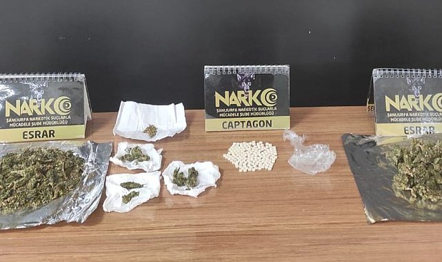 Şanlıurfa'da uyuşturucu operasyonu:16 gözaltı