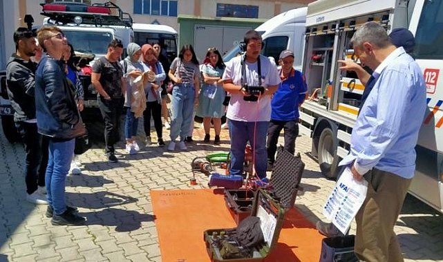 Şaphane MYO öğrencilerine afet eğitimi