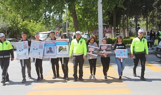 Sarıgöl'de 'Karayolları Trafik Haftası' etkinliği