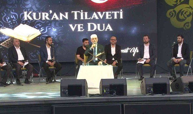 Şehit askerler için Ümraniye'de Kur'an tilaveti