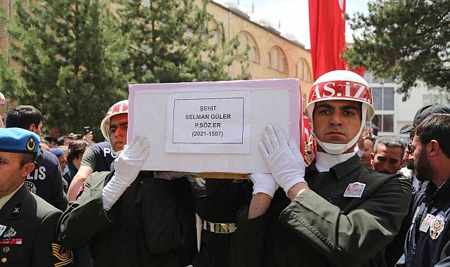 Şehit Piyade Er Selman Güler'e son görev