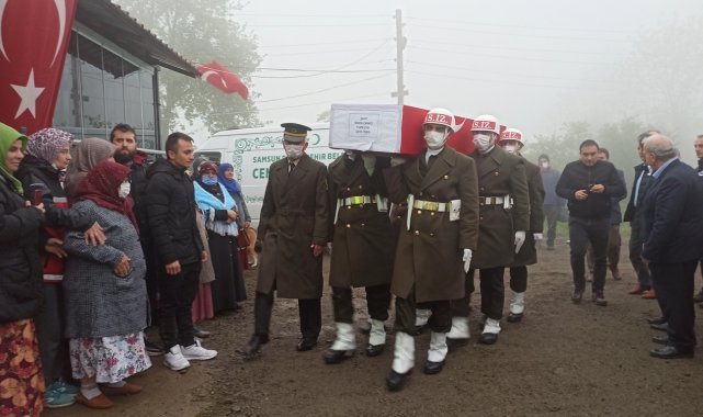 Şehit Uzman Çavuş Mümin Çarkcı son yolculuğuna uğurlandı