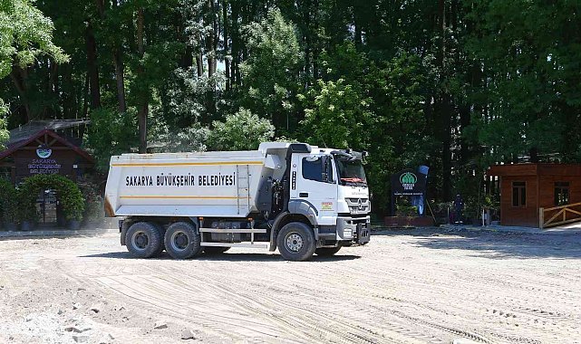 Şehrin buluşma noktası Ormanpark'a yeni otopark alanı