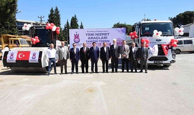Şehzadeler Belediyesi araç filosuna iki yeni araç daha kattı