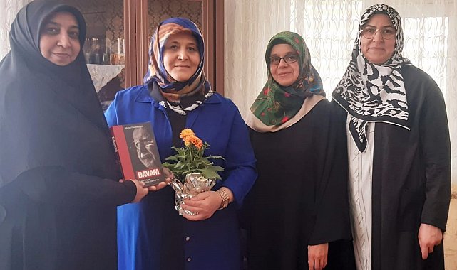 Serpil Sunar&#039;dan Münevver Altın&#039;a &#039;MS farkındalık günü&#039; ziyareti