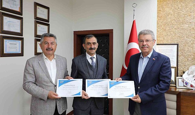 SGK'dan Kayseri Şeker'e teşekkür belgesi