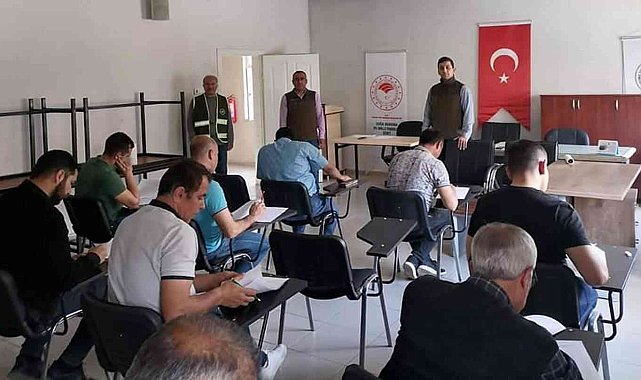 Siirt&#039;te avcılara eğitim verildi