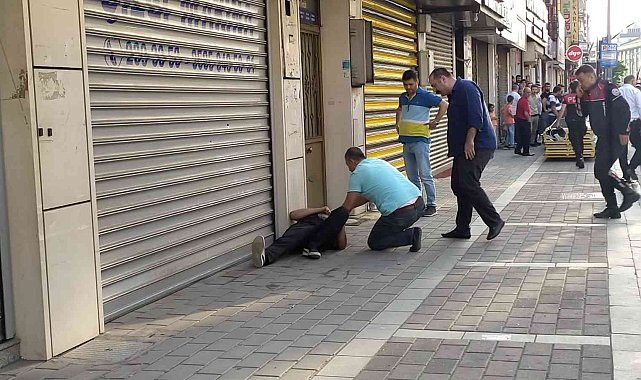 Silahlı şahıs tarafından rehin alınan kadını polis kurtardı