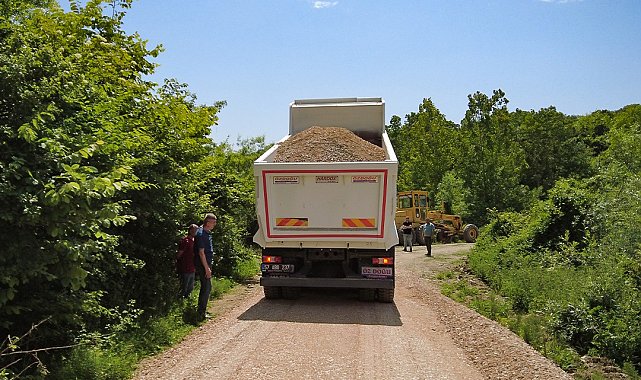 Sinop Belediyesi altyapı çalışmaları