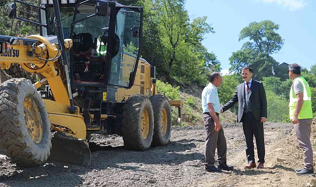 Sinop İl Özel İdaresi yol çalışmalarına başlayacak