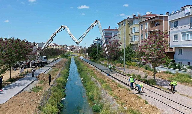 Sırasöğütler Deresi yeni yaşam alanına dönüşüyor