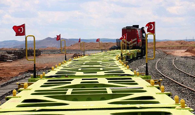 Sivas'ta üretilen yük vagonları Avrupa yolcusu