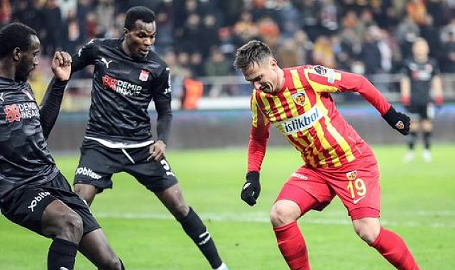 Sivasspor ile Kayserispor 30. randevuda