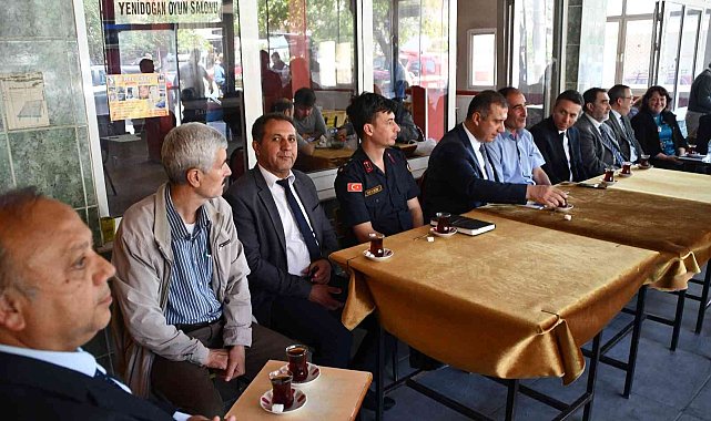 Söke Kaymakamı Güney, halk toplantılarına devam ediyor