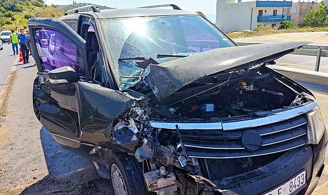 Söke&#039;de trafik kazası: 1 yaralı